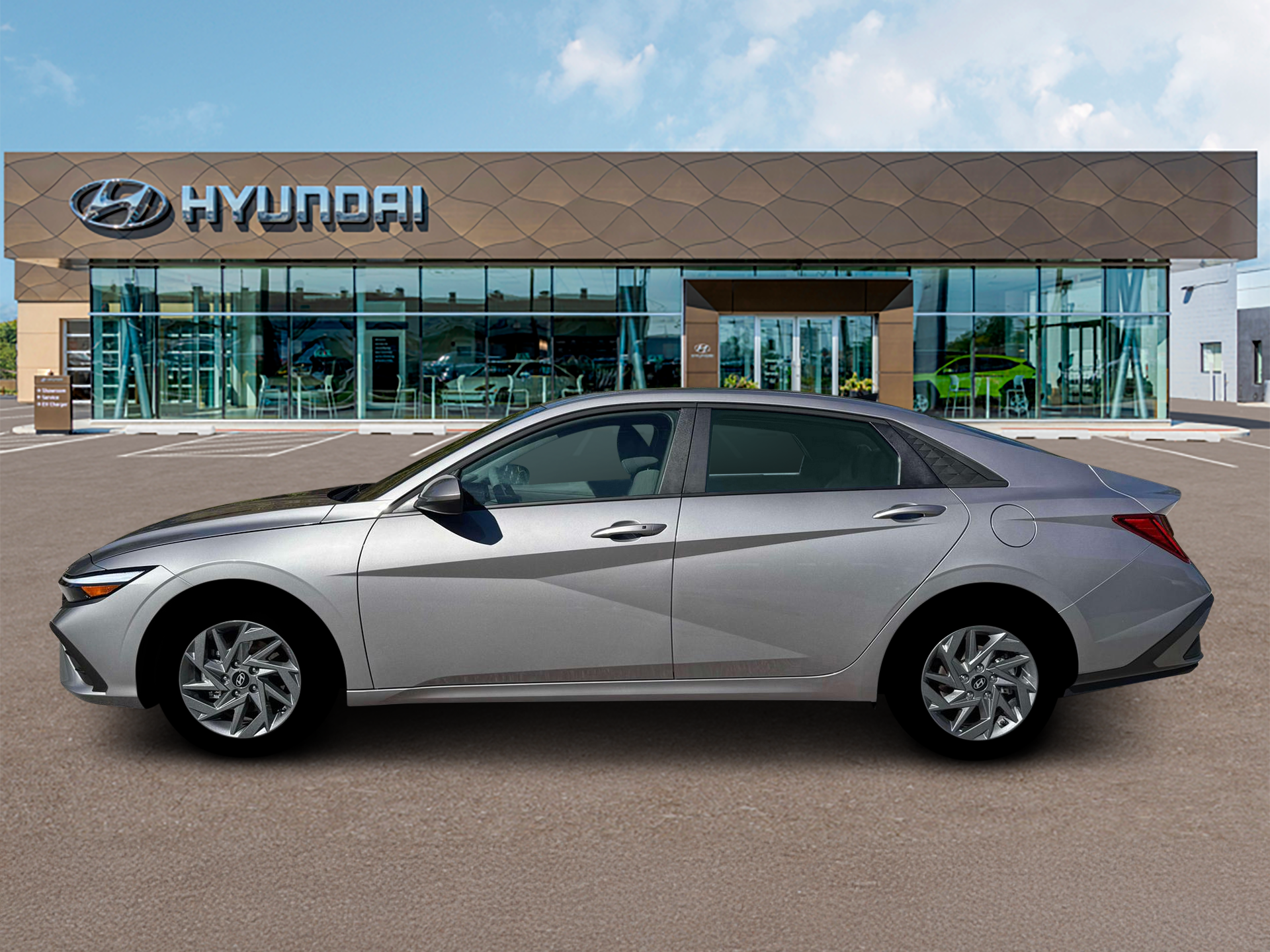 New 2026 Silver Hyundai Blue image 3