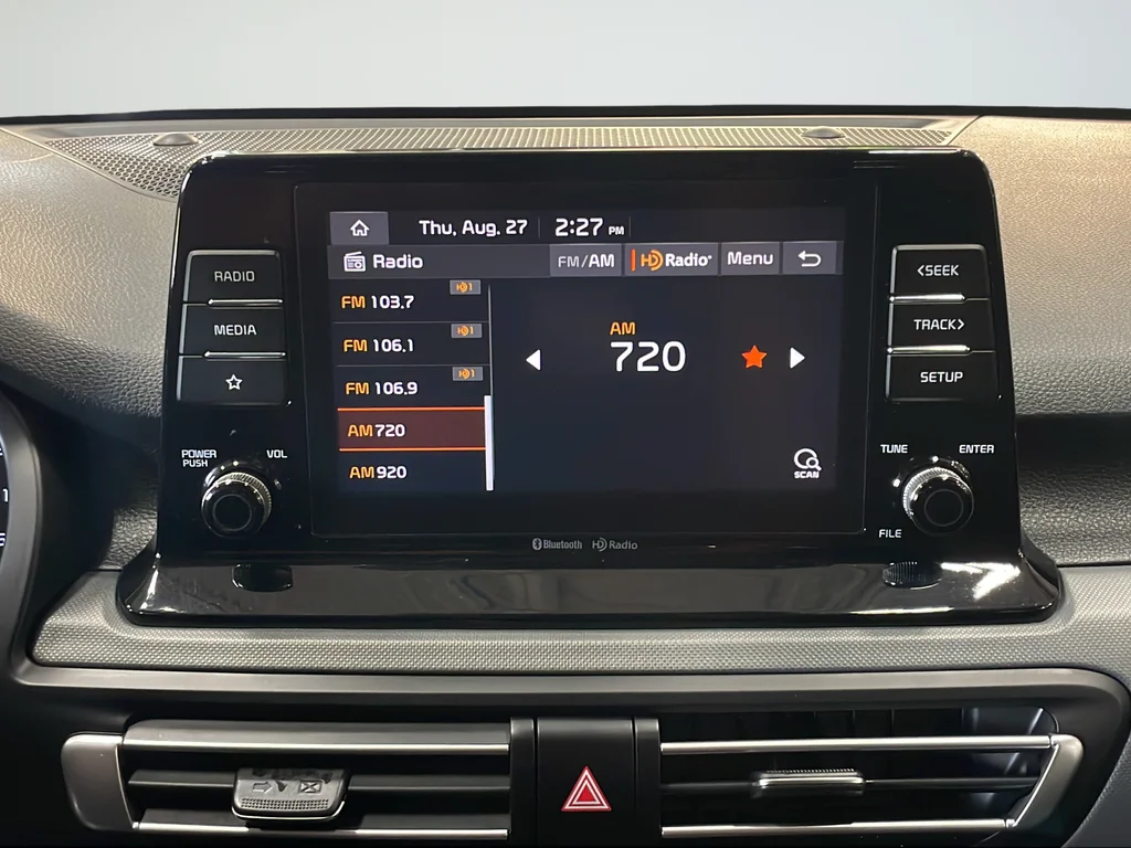 Used 2023 Blue Kia LX image 9