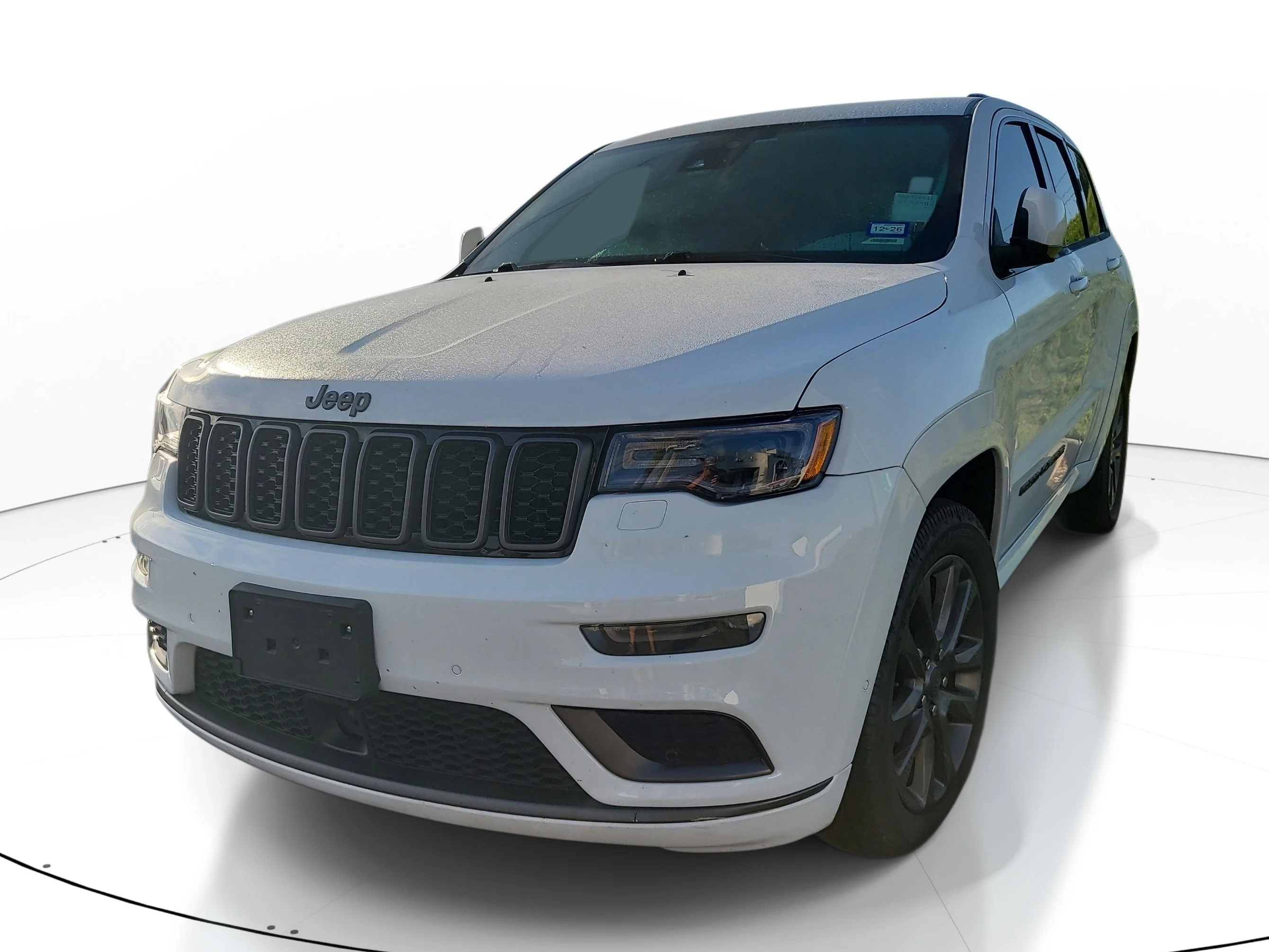 Used 2019 Bright White Clearcoat Jeep High Altitude image 3