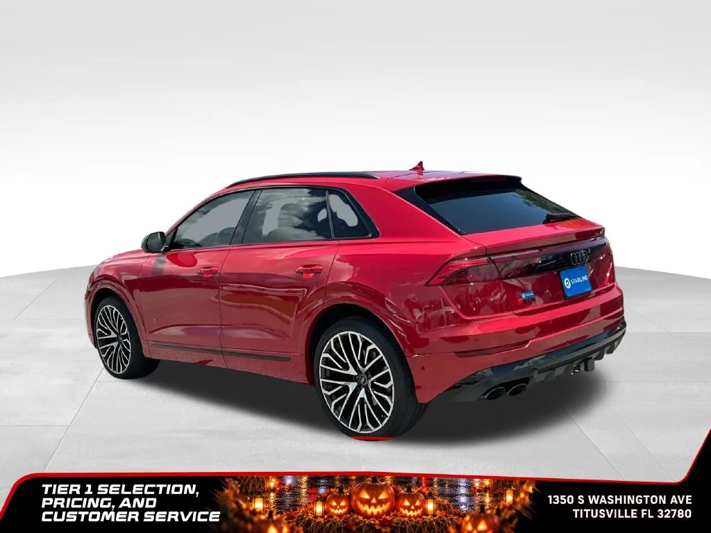Used 2025 Red Audi 4.0T Premium Plus image 4