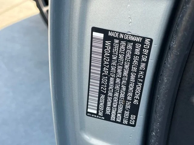 Certified Used 2023 Silver Porsche  image 36