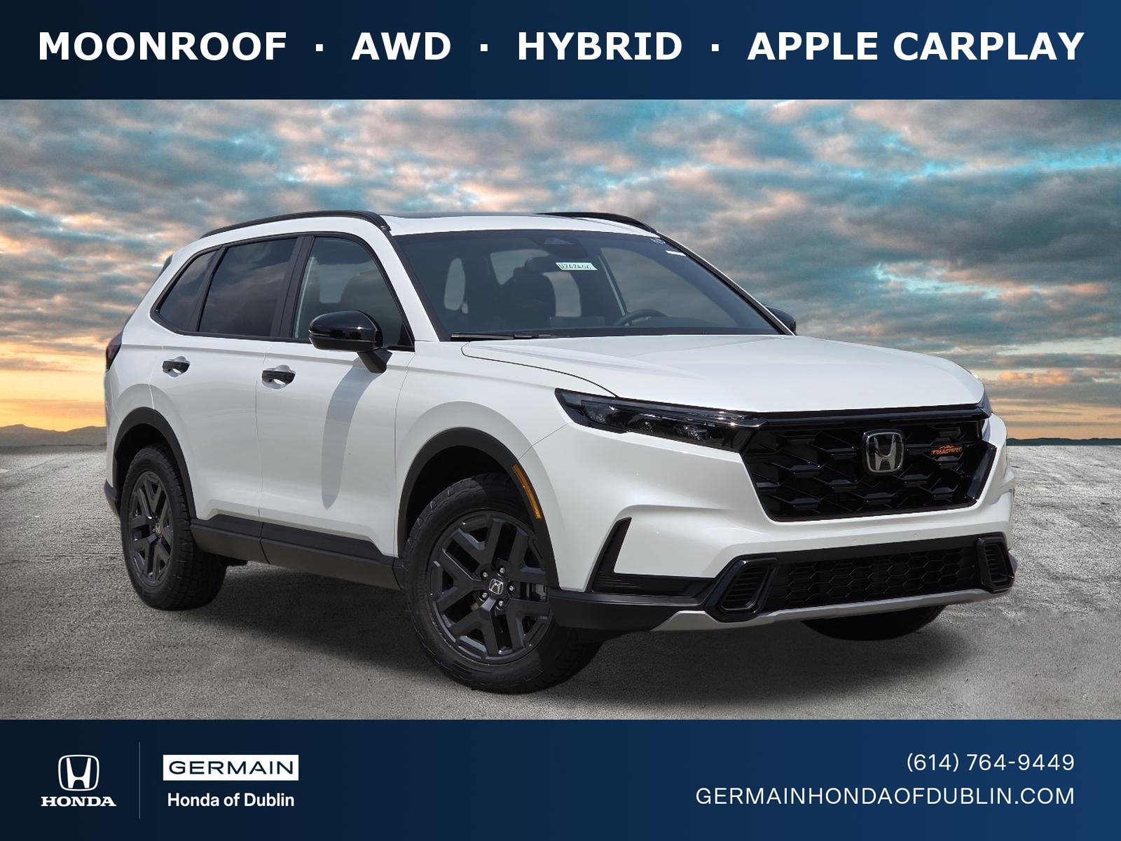 New 2026 Platinum White Pearl Honda TrailSport image 1