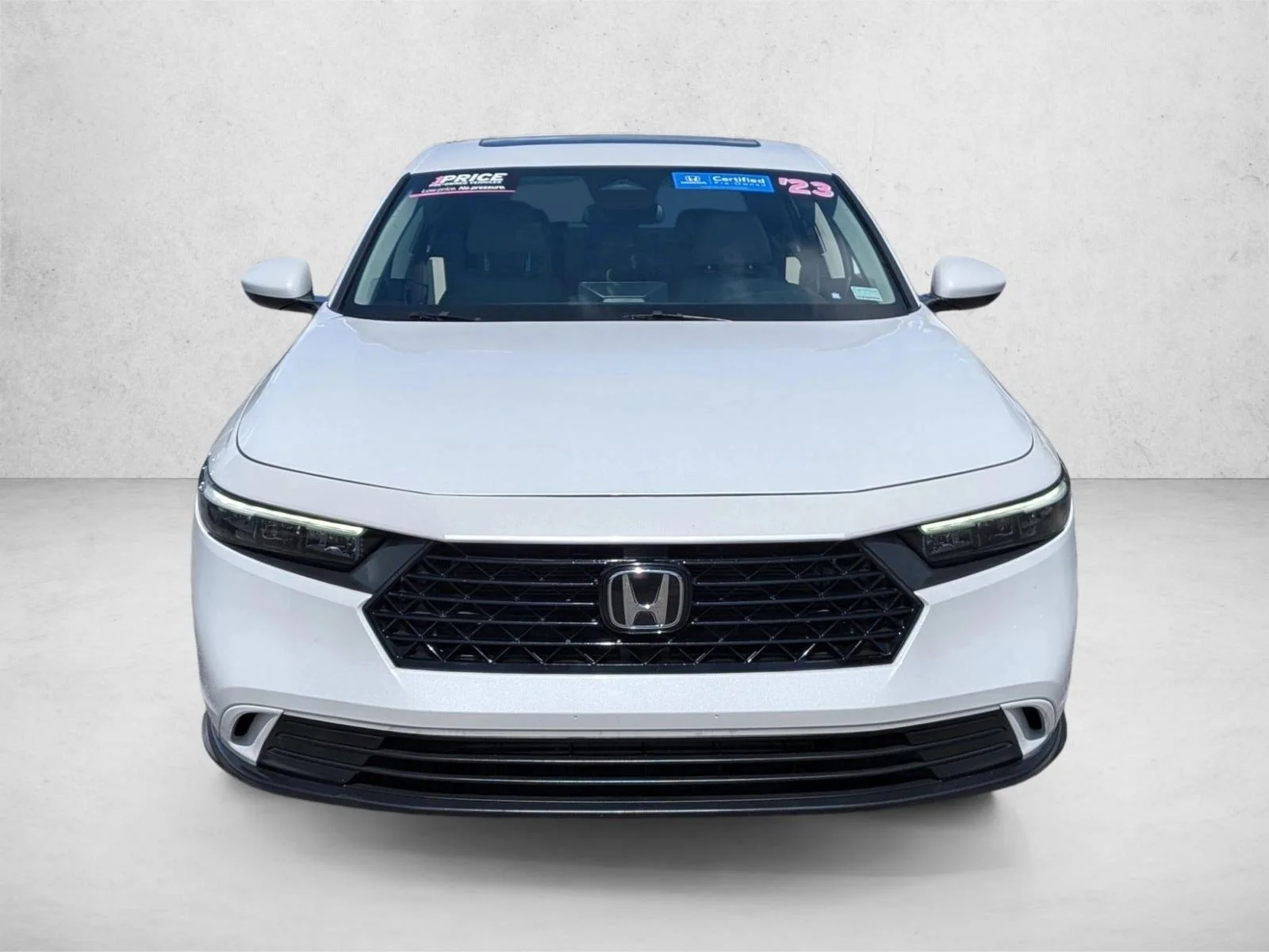 Used 2023 Platinum White Pearl Honda EX image 2
