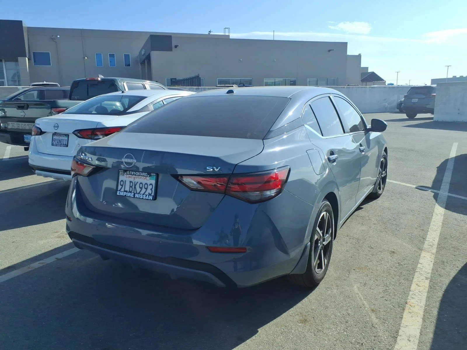 Certified Used 2024 Atlantic Gray Metallic Nissan SV image 8