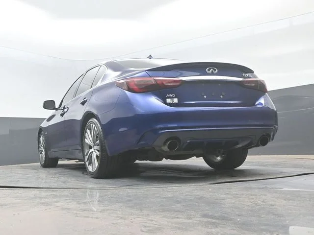 Certified Used 2019 Blue INFINITI 3.0t LUXE image 22