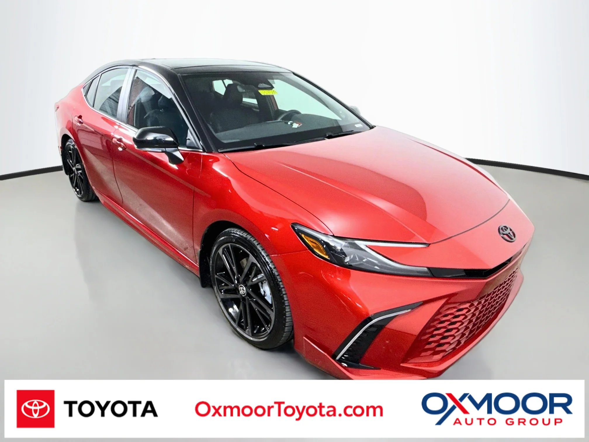 Certified Used 2026 Supersonic Red w/Midnight Black Metallic Roof Toyota XSE image 1