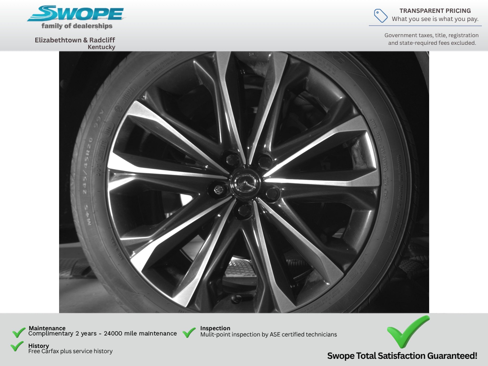 Used 2024 Wind Chill Pearl Mazda 2.5 Turbo Premium Plus Package image 22