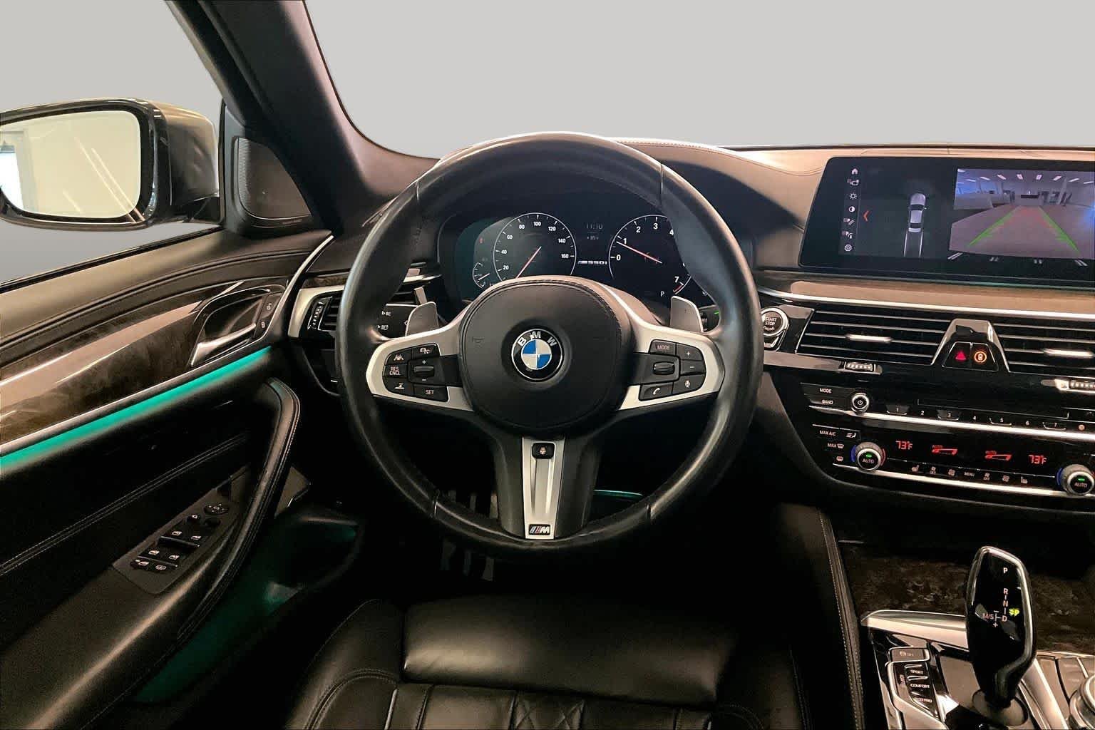 Used 2019 Dark Graphite Metallic BMW M550i xDrive image 16