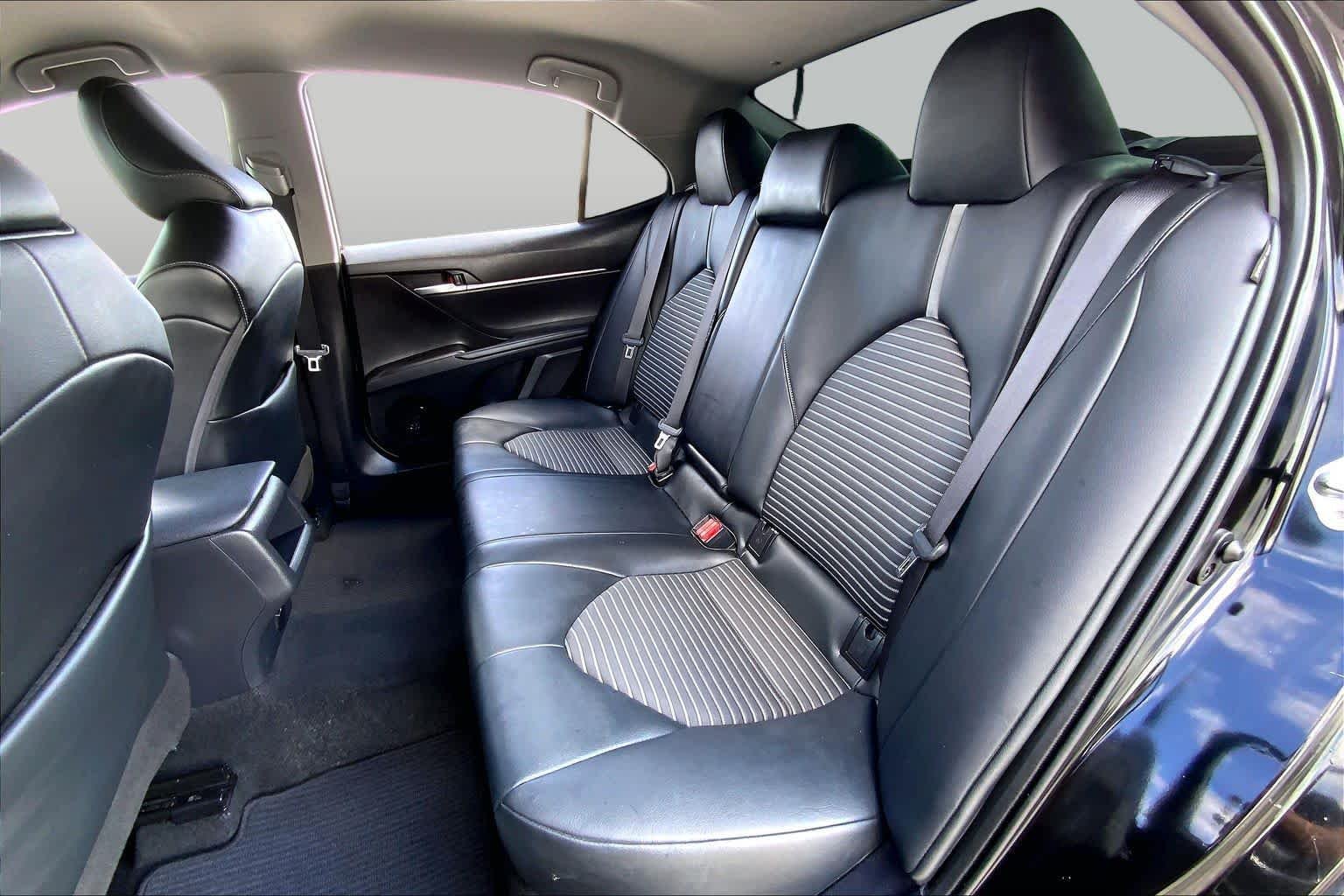 Used 2023 Midnight Black Metallic Toyota SE Nightshade image 20