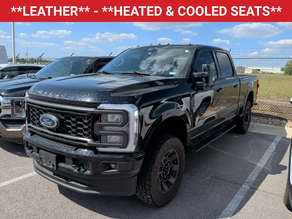 Used 2024 Agate Black Metallic Ford Lariat image 3