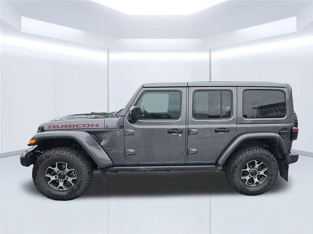 Used 2018 Gray Jeep Unlimited Rubicon image 2