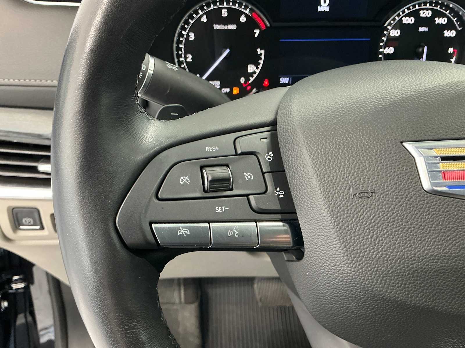 Used 2023 Galactic Grey Metallic Cadillac FWD Premium Luxury image 22
