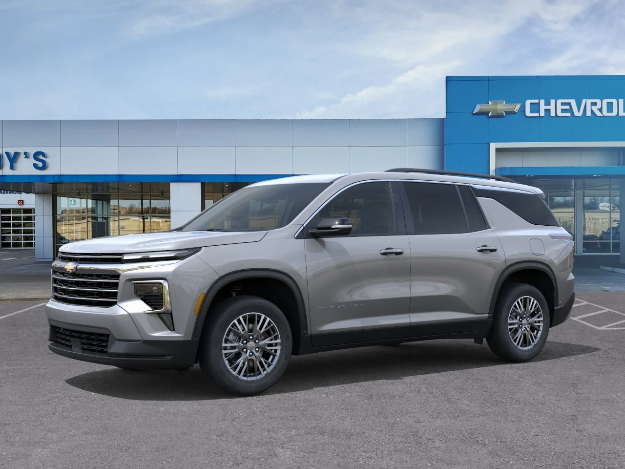 New 2027 Sterling Gray Metallic Chevrolet FWD LT image 2