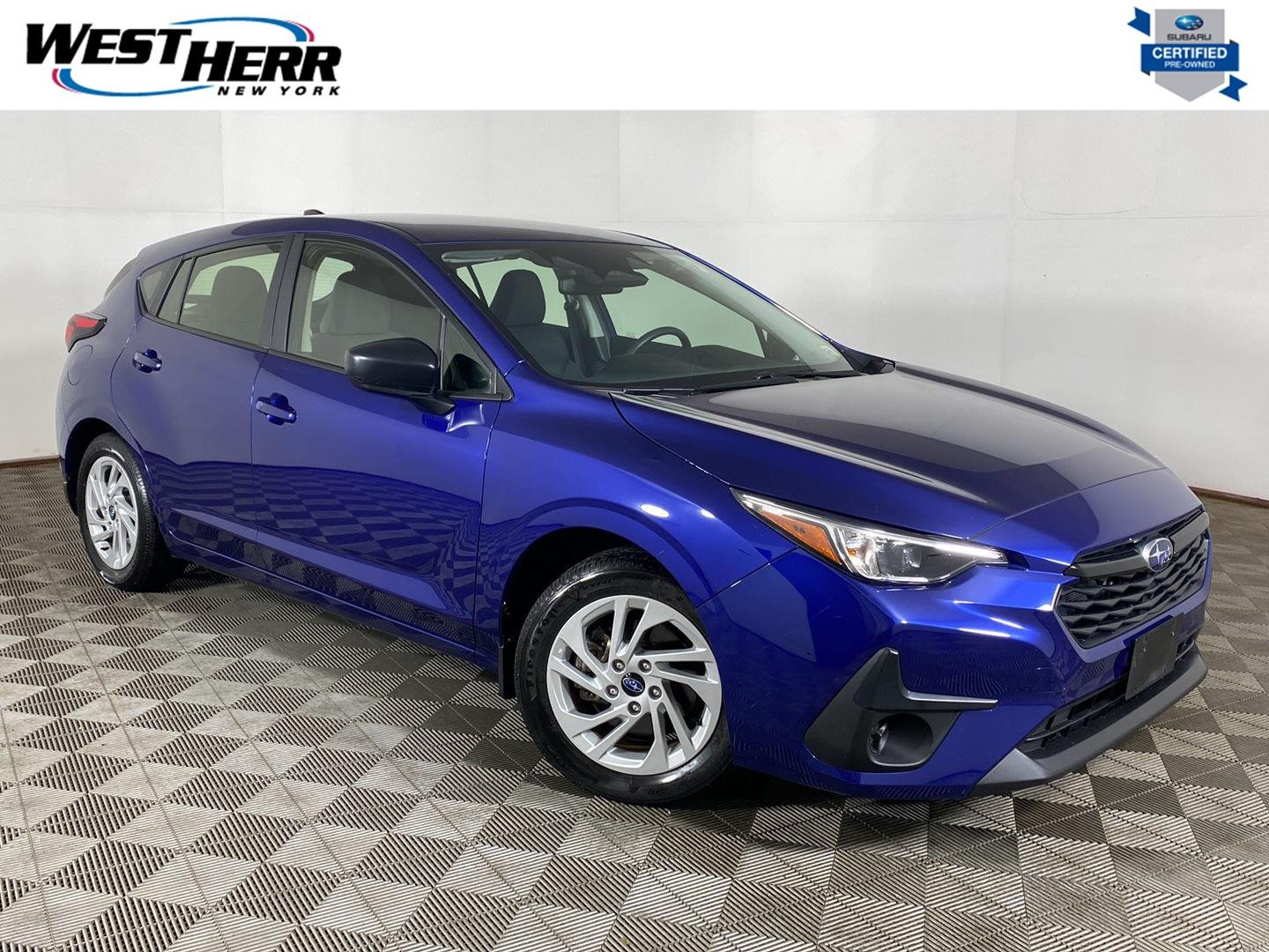 Certified Used 2025 Sapphire Blue Pearl Subaru Base image 1
