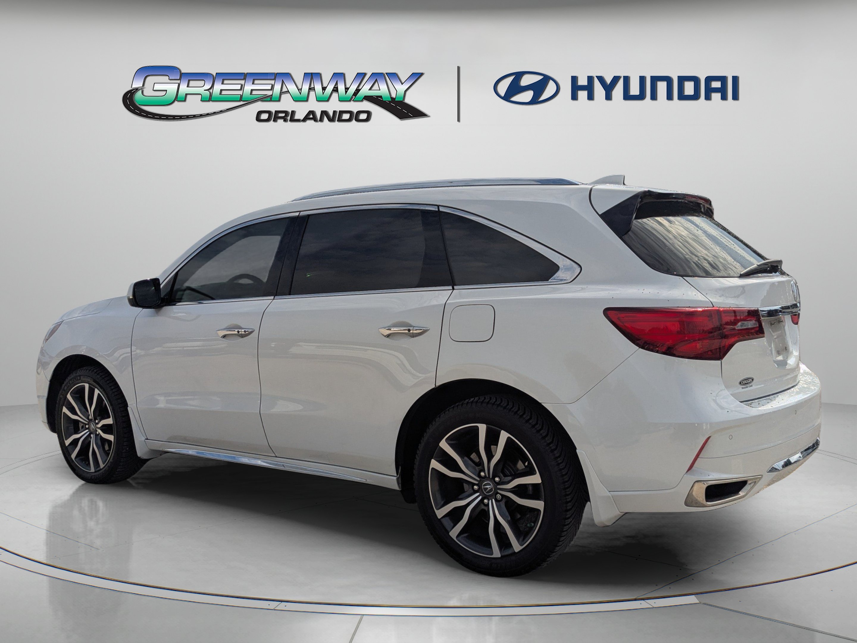 Used 2020 Platinum White Pearl Acura Advance image 6