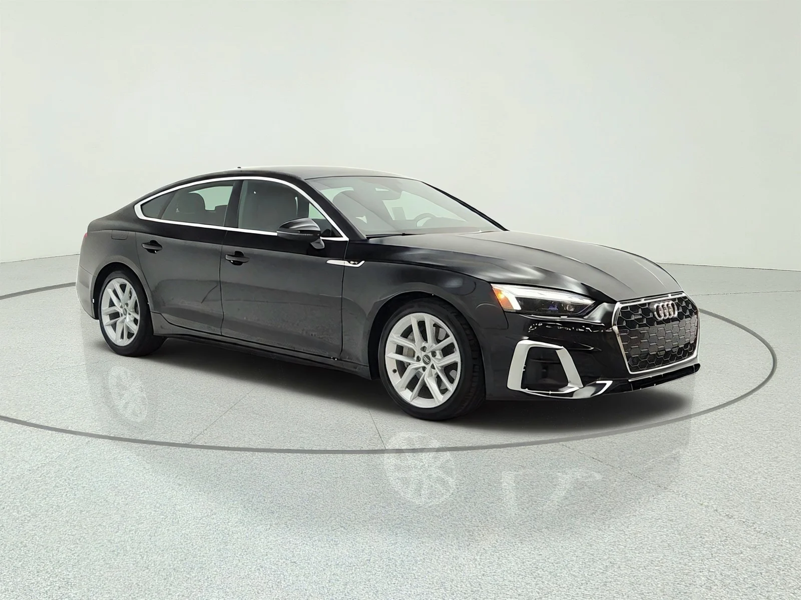 Used 2023 Mythos Black Metallic Audi S line Premium image 3