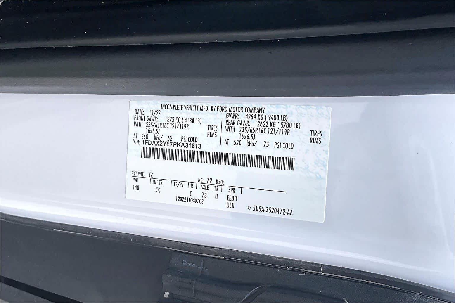 Used 2023 Oxford White Ford XLT image 32