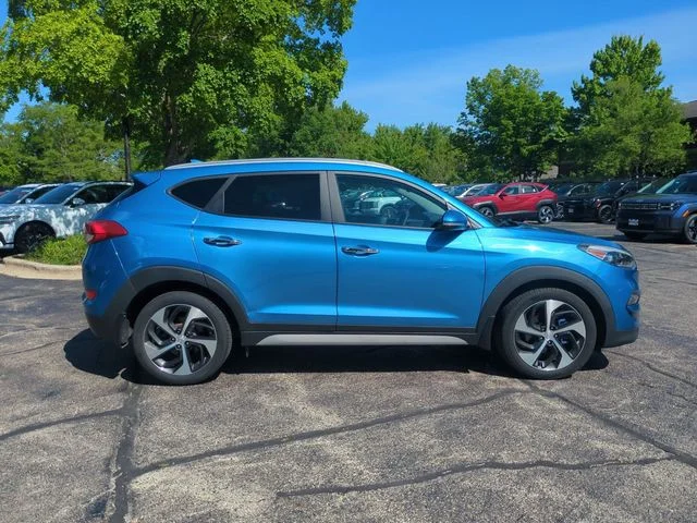 Used 2018 Blue Hyundai Limited image 8