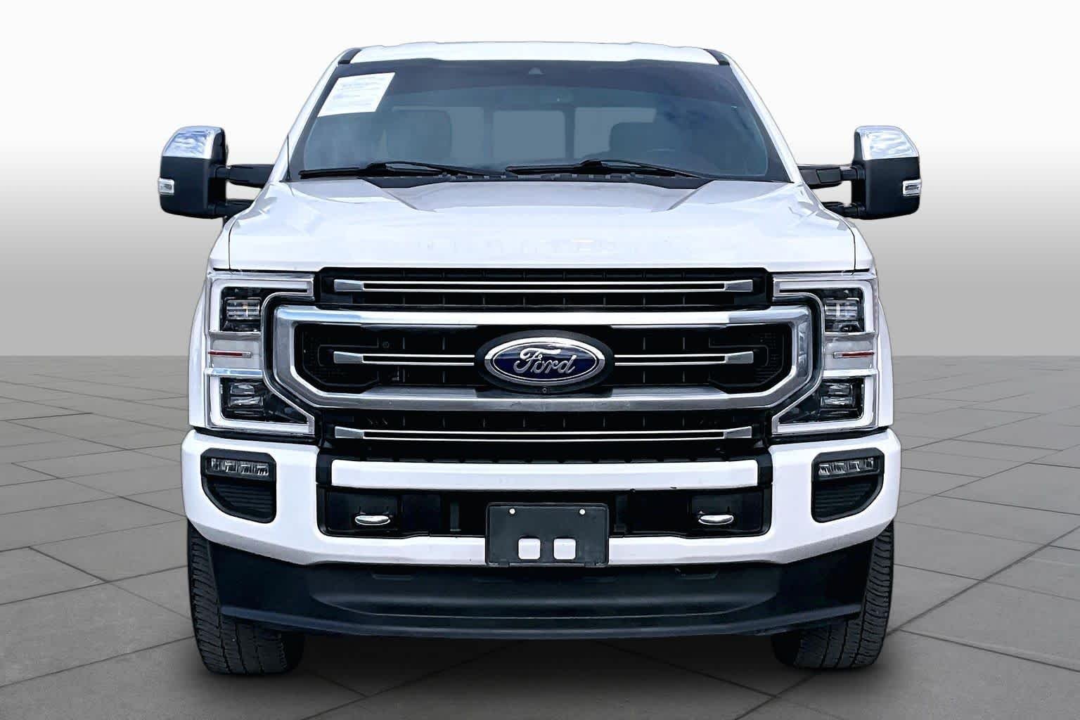 Used 2020 Star White Metallic Tri-Coat Ford Platinum image 4