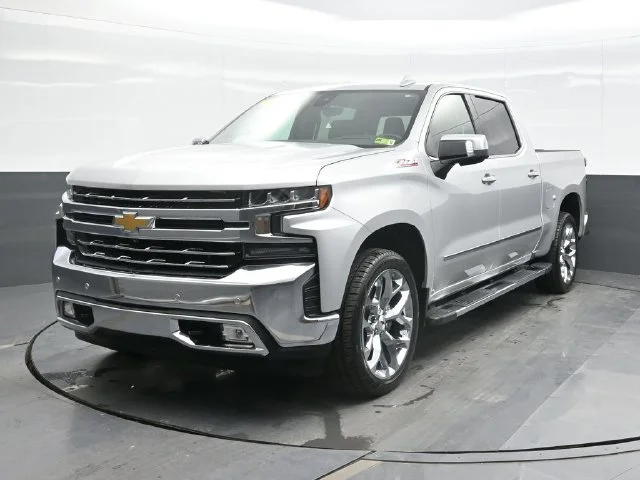 Used 2022 SILVER ICE METALLIC Chevrolet LTZ image 1