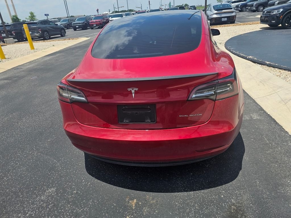 Used 2023 Red Tesla Base image 4
