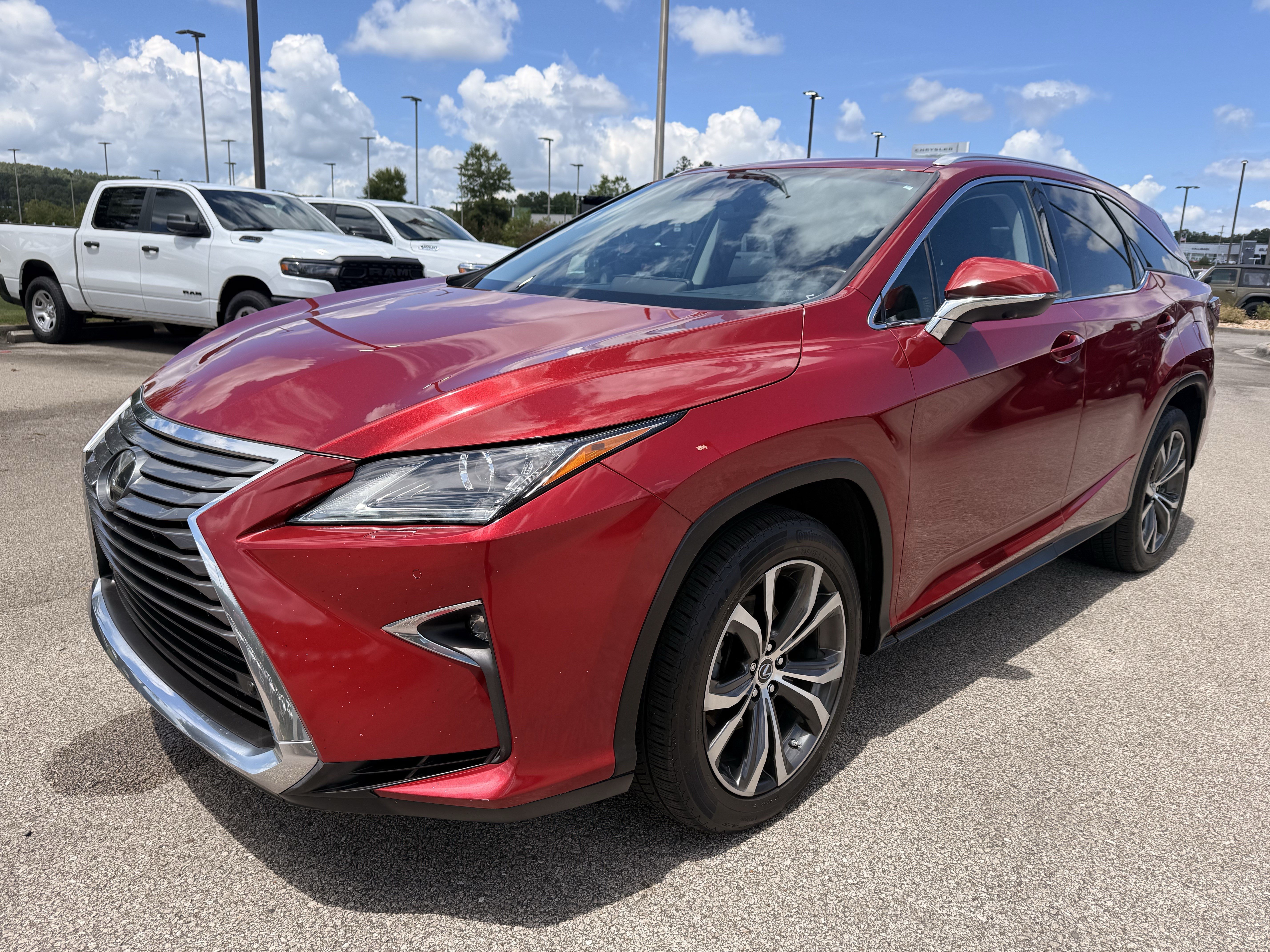 Used 2018 Red Lexus RX 350L Luxury image 3