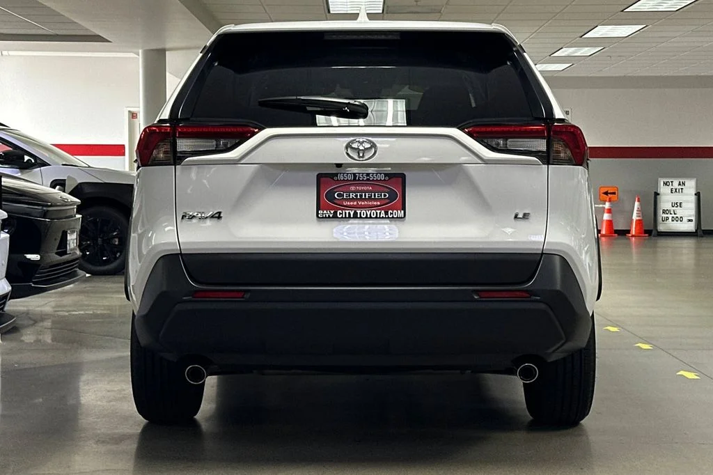 Certified Used 2025 White Toyota LE image 5