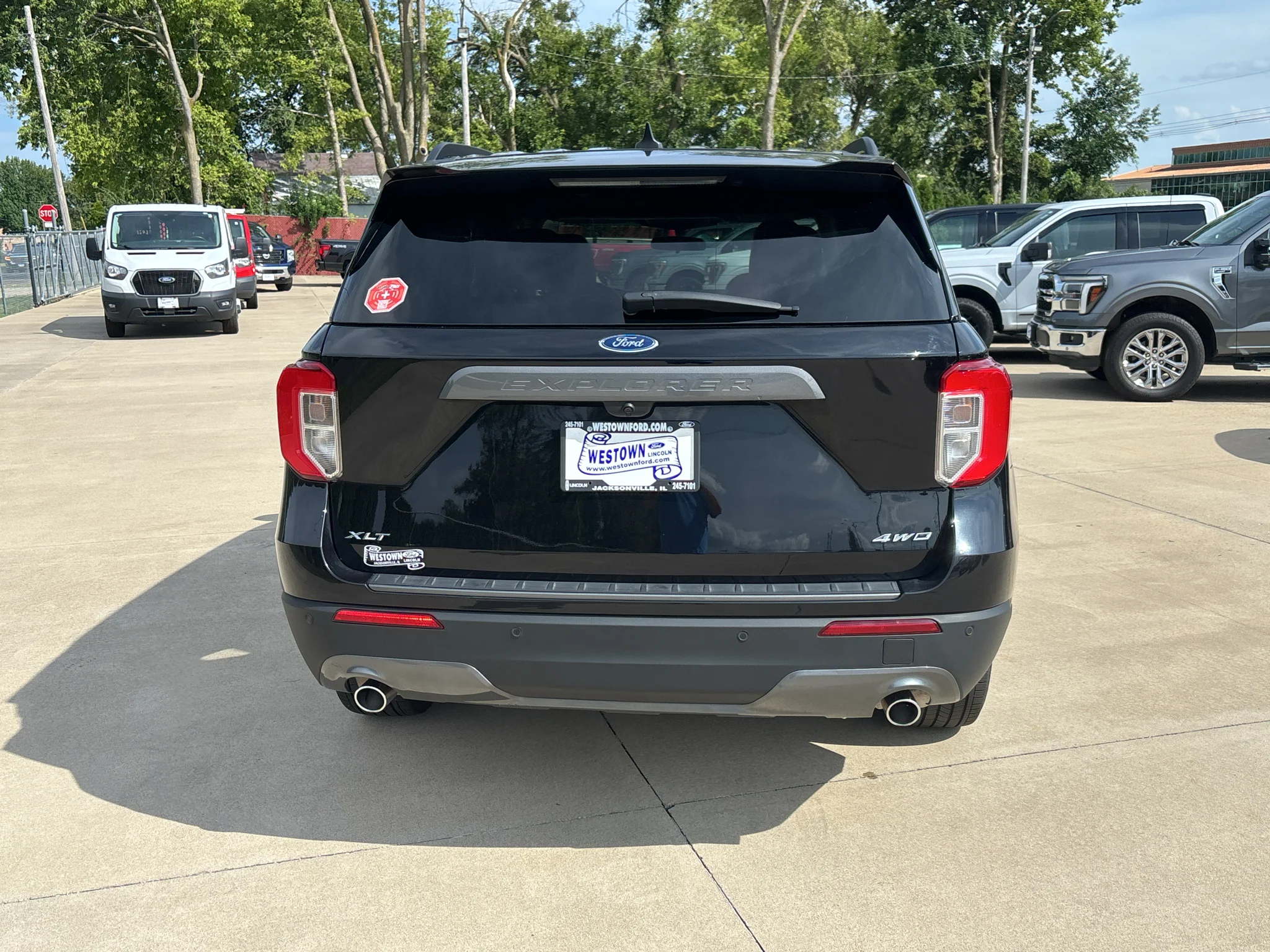 Used 2024 Agate Black Metallic Ford XLT image 5