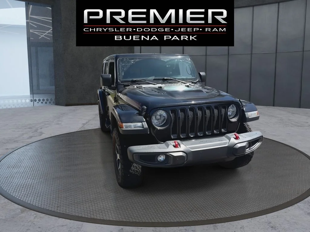 Used 2021 Black Jeep Unlimited Rubicon image 3