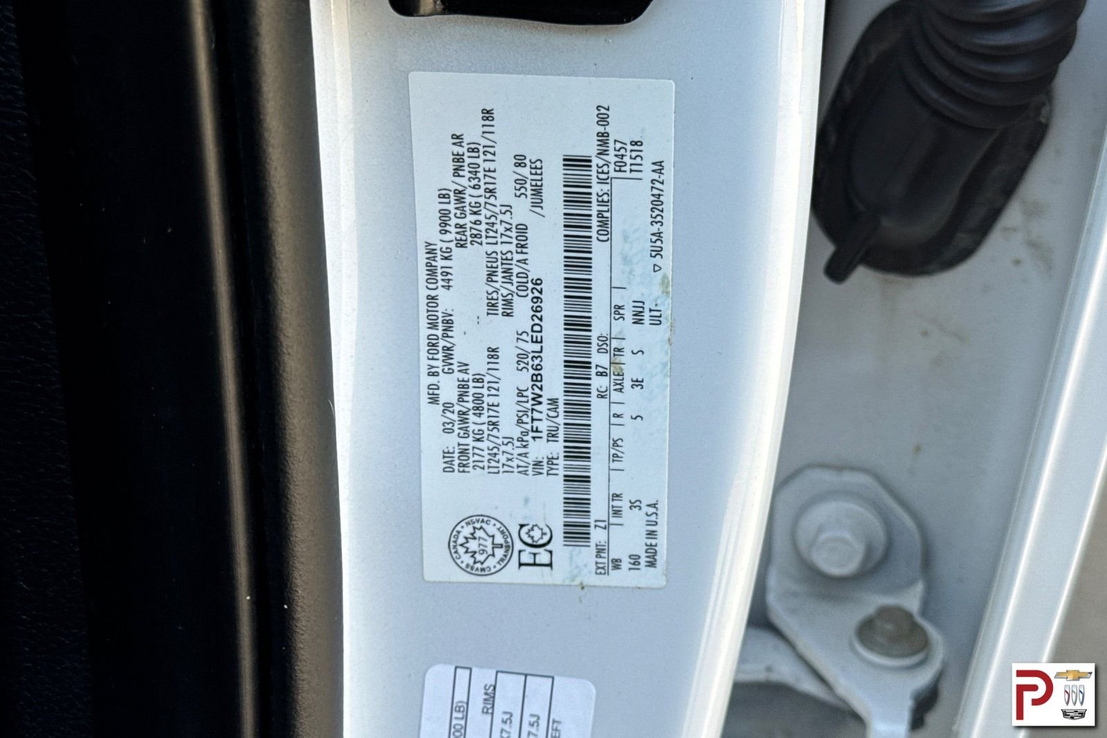 Used 2020 White Ford XLT image 33