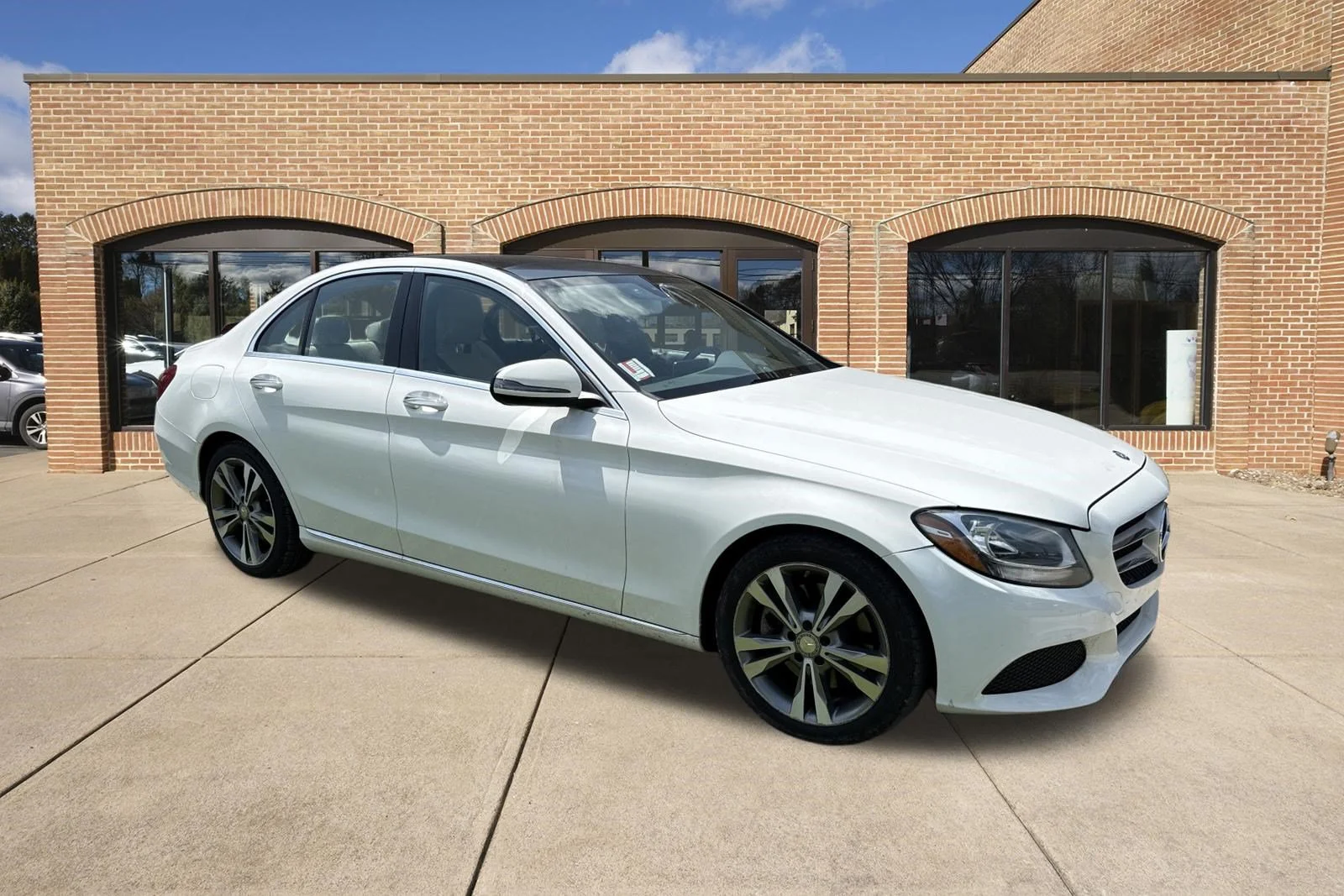 Used 2016 Polar White Mercedes-Benz C 300 image 1