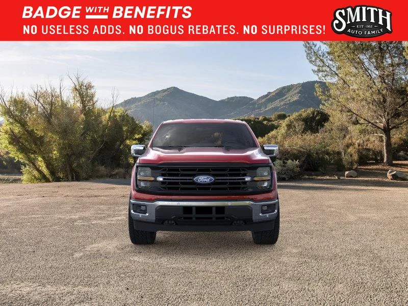 New 2025 Rapid Red Metallic Tinted Clearcoat Ford XLT image 7