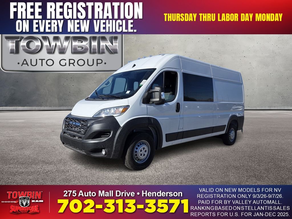New 2026 RAM ProMaster 2500 High Roof Cargo Van in Henderson