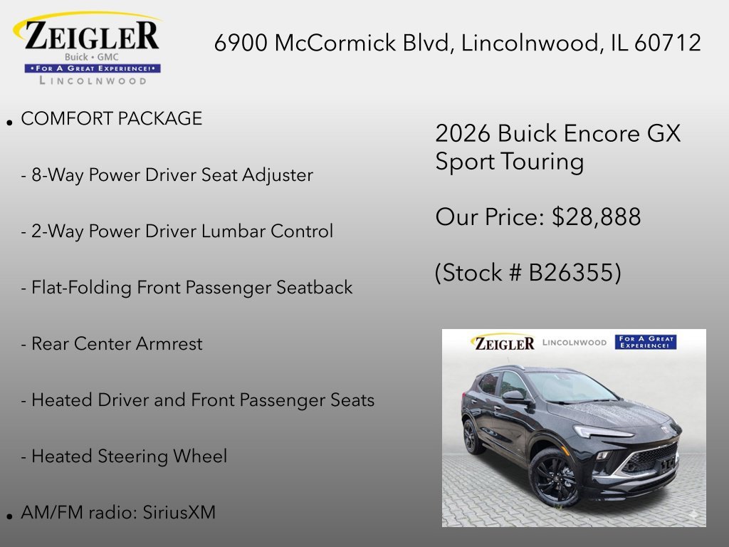 2026 Buick Encore GX Sport Touring - Photo 6