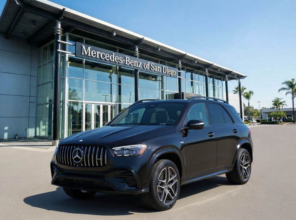 New 2026 Obsidian Black Metallic Mercedes-Benz AMG® GLE 53 4MATIC+ SUV image 1
