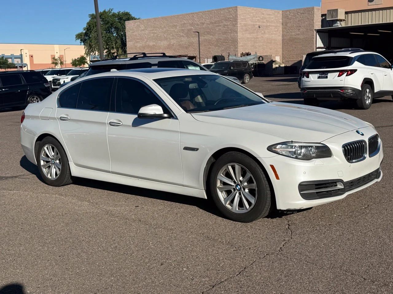 Used 2014 White BMW 528i image 3