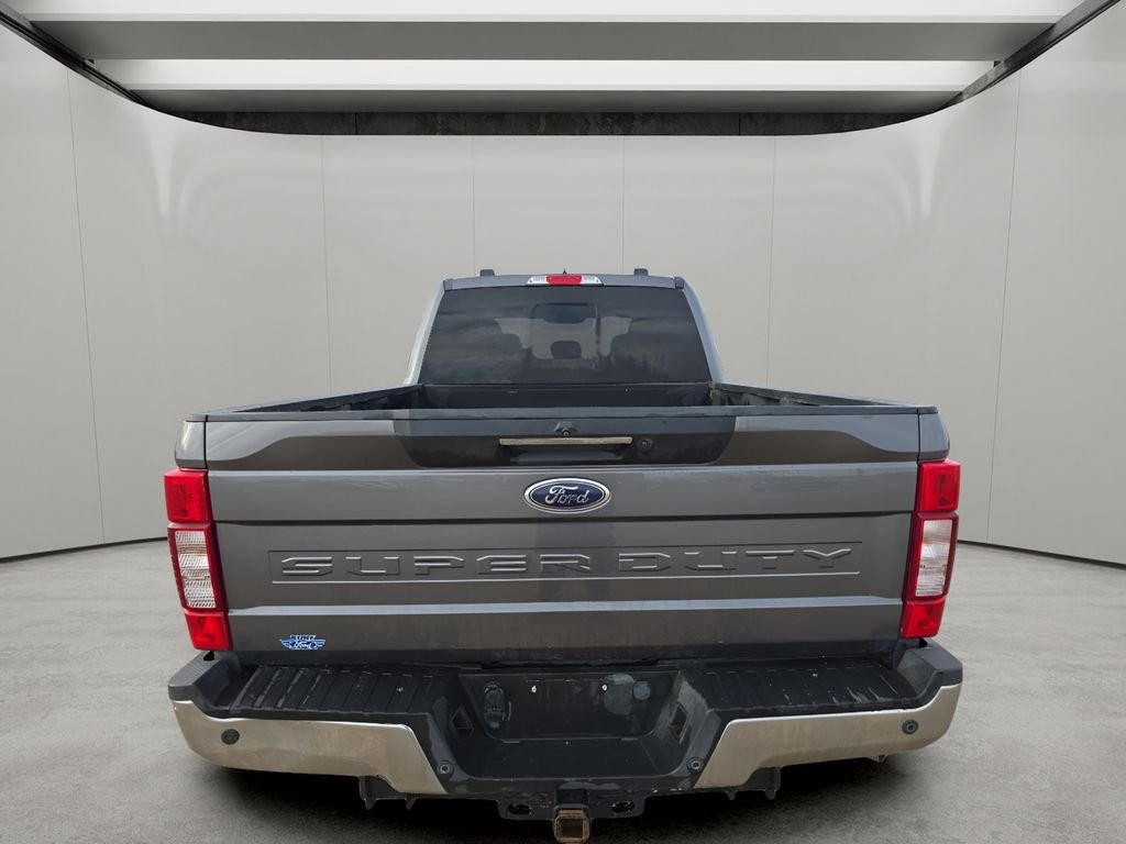 Used 2021 Carbonized Gray Metallic Ford LARIAT image 4