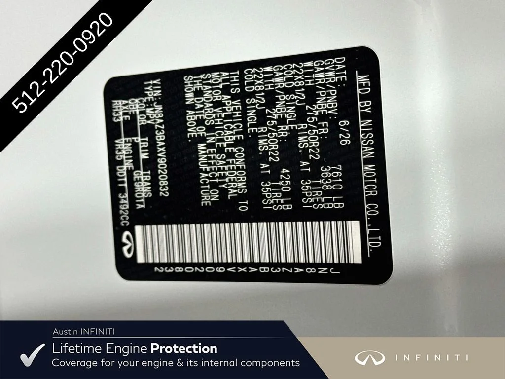New 2027 White INFINITI LUXE image 44