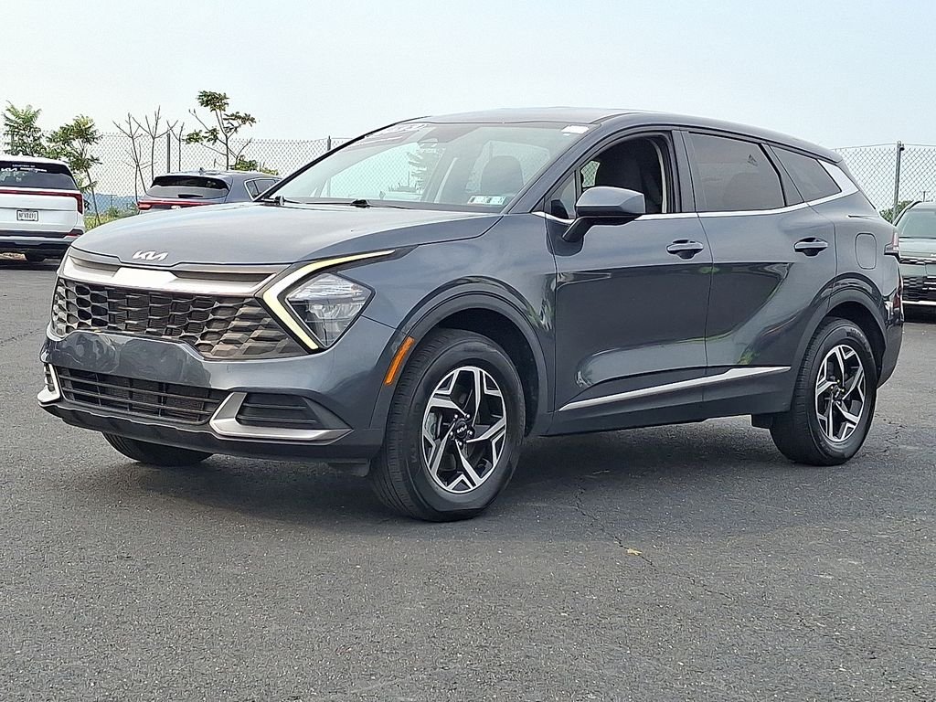 Certified Used 2023 Gray Kia LX image 3