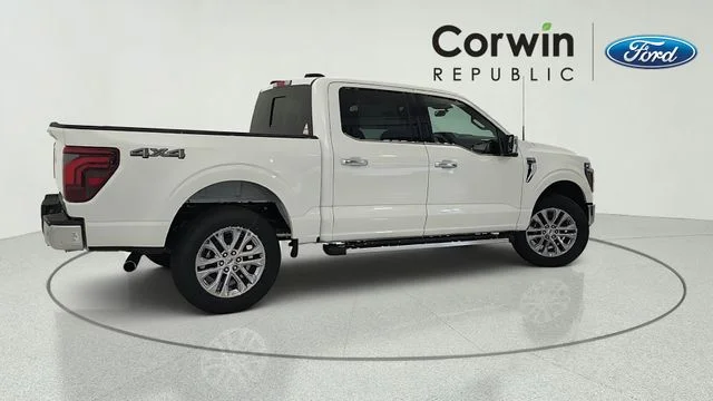 New 2026 Star White Metallic Tri-Coat Ford Lariat® image 6