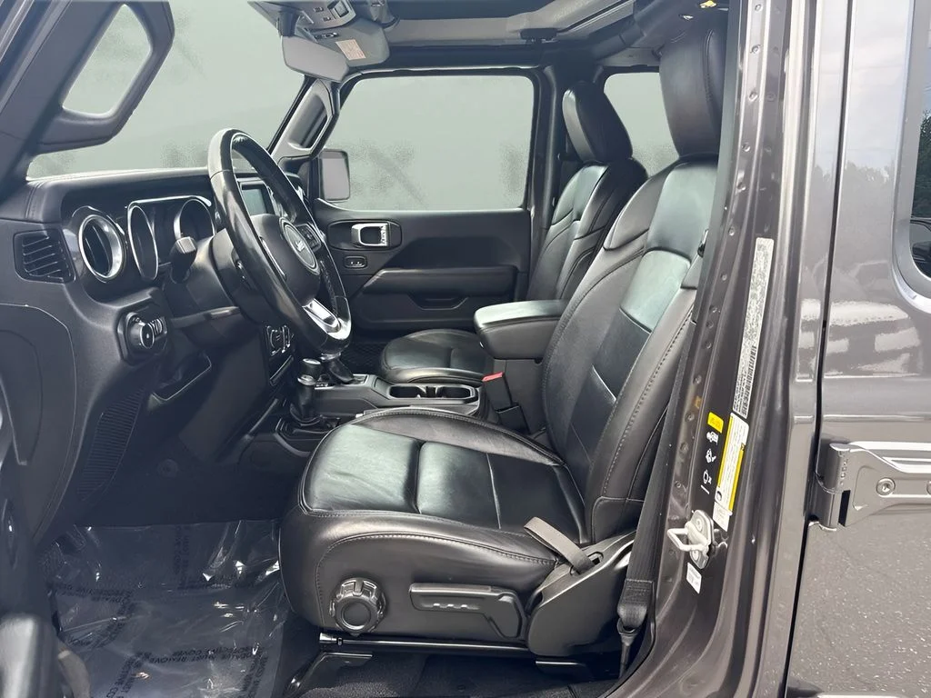 Used 2020 Gray Jeep Unlimited Sahara Altitude image 5