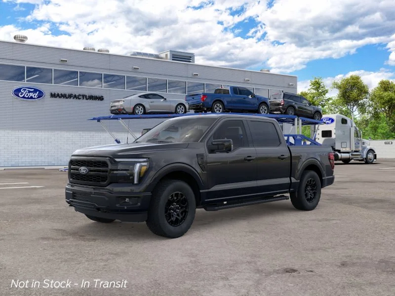 New 2026 Agate Black Metallic Ford Lariat image 1