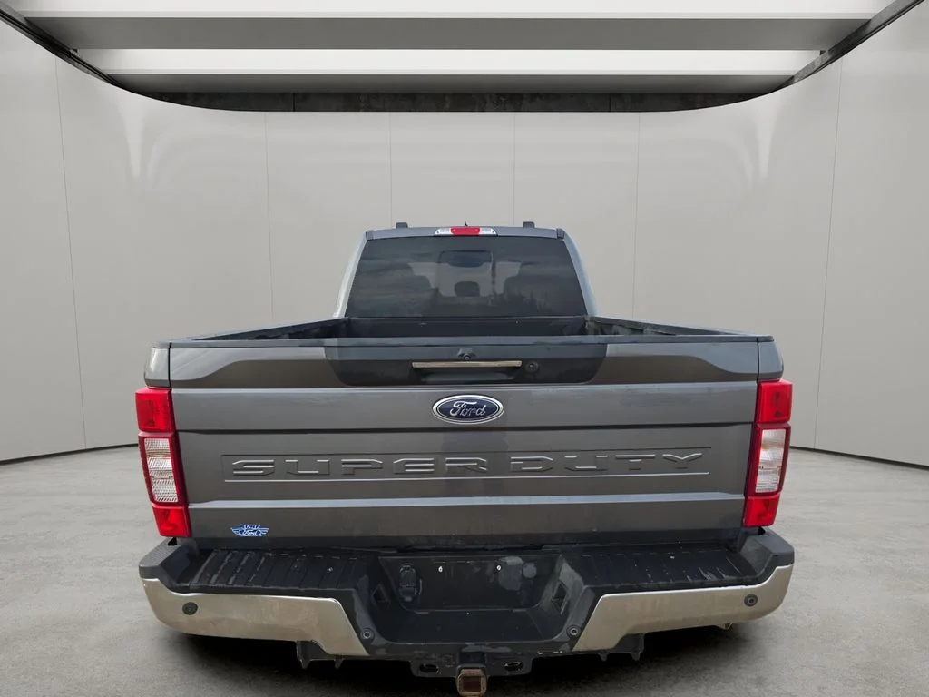 Used 2021 Carbonized Gray Metallic Ford LARIAT image 4