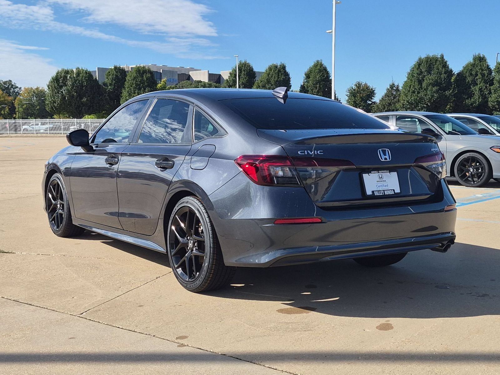 Certified Used 2025 Meteorite Gray Metallic Honda Sport Sedan image 9