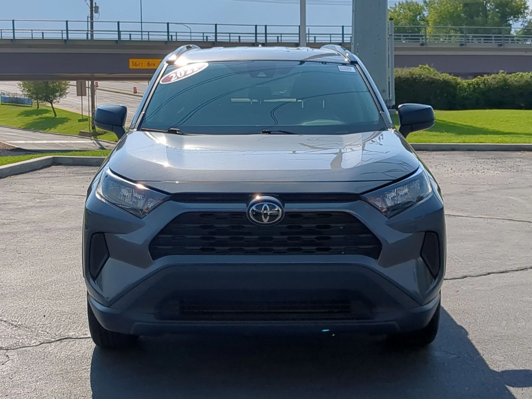 Used 2021 Midnight Black Metallic Toyota LE image 9