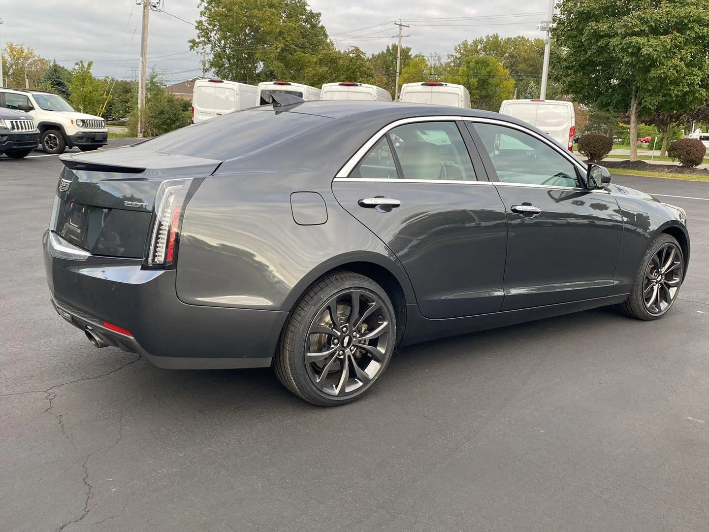 Used 2018 Phantom Gray Metallic Cadillac Luxury AWD image 11