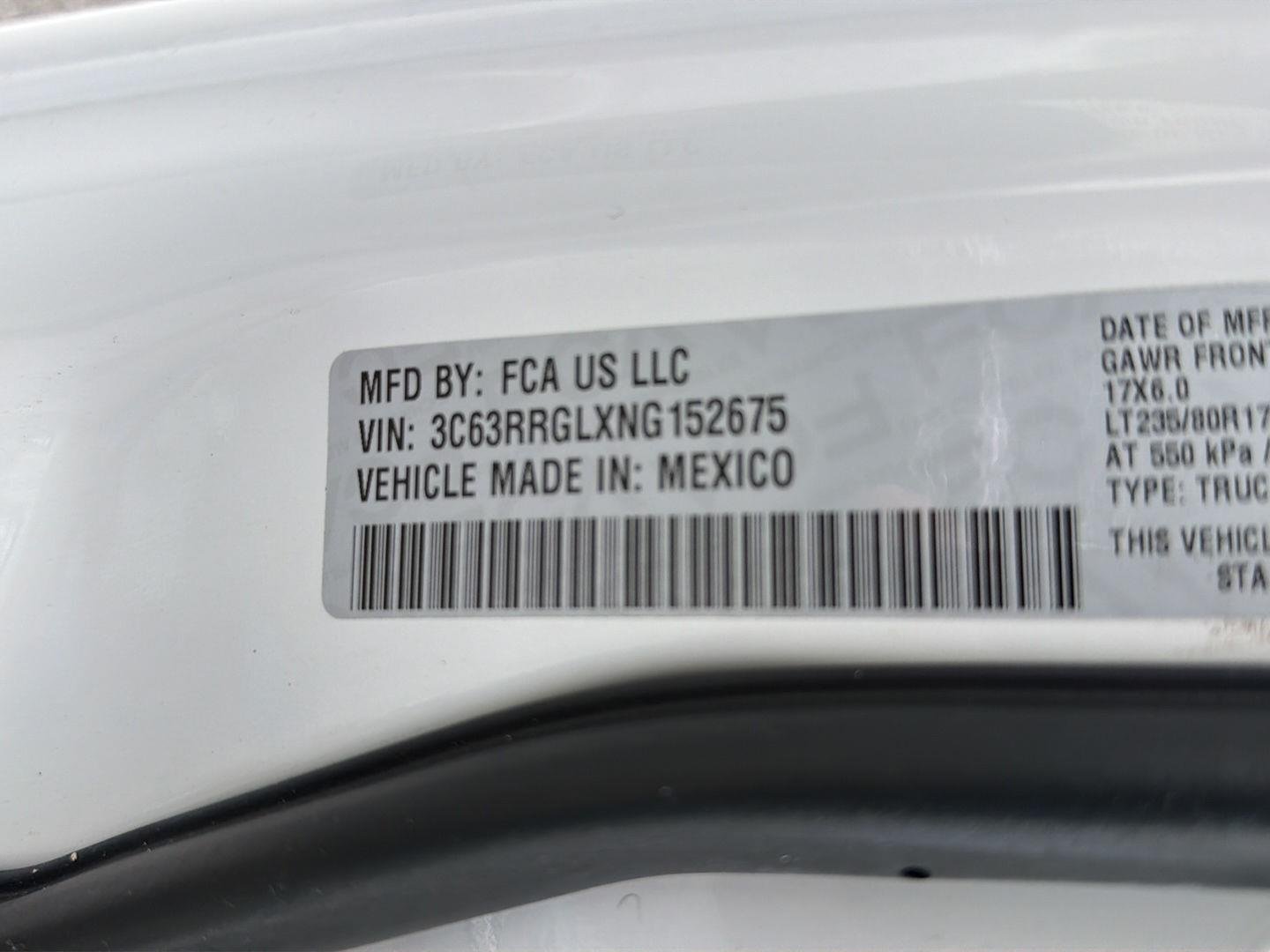 Used 2022 Bright White Clearcoat Ram Tradesman image 41