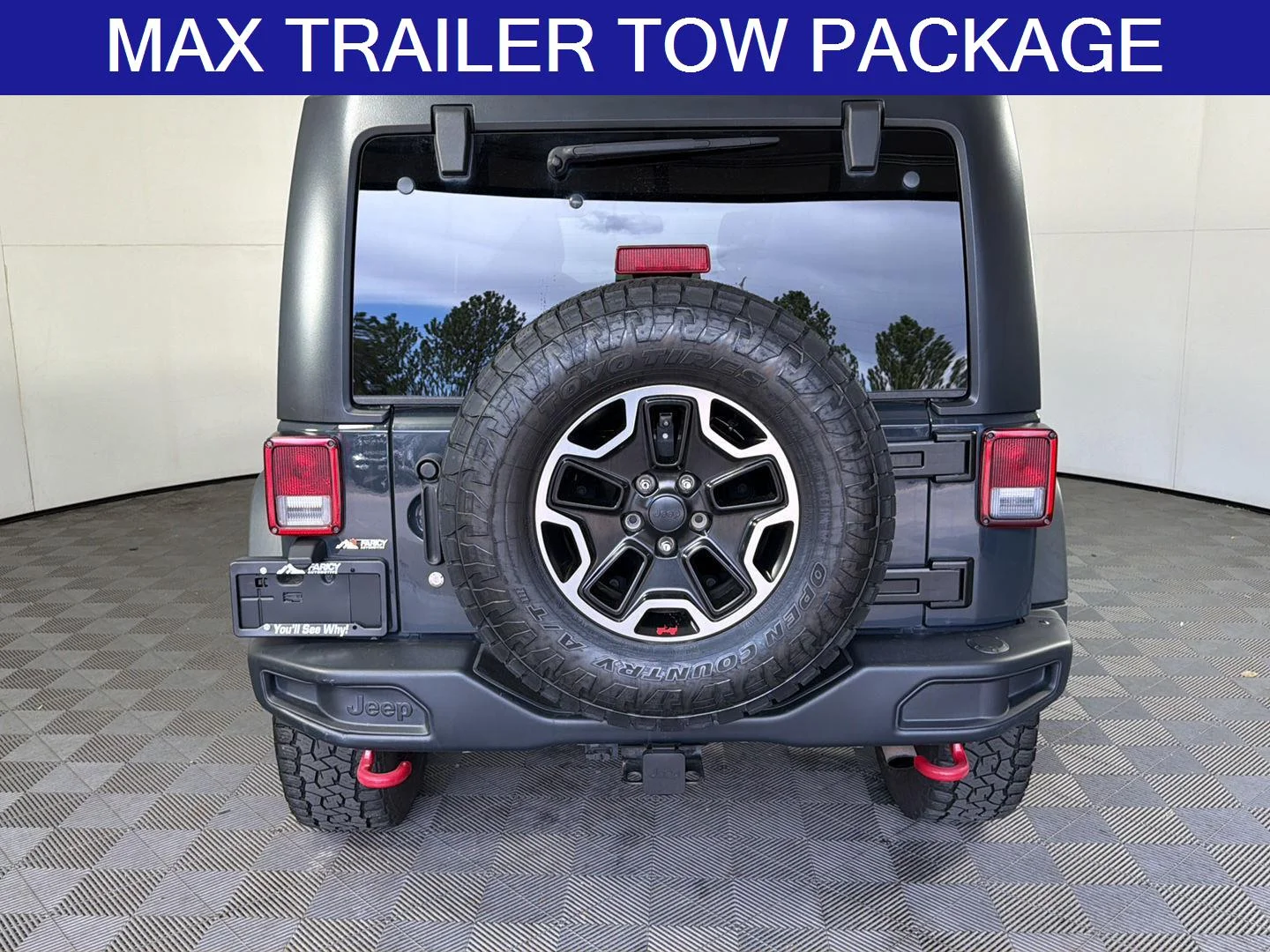 Used 2017 Rhino Clearcoat Jeep Rubicon Hard Rock image 6