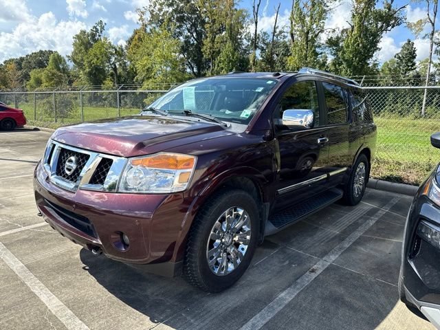 Used 2015 Burgundy Nissan Platinum image 1