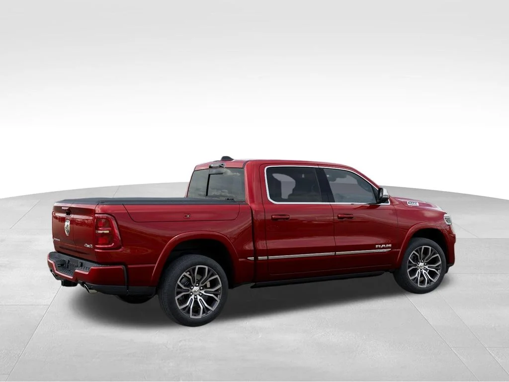New 2026 Molten Red Pearl-Coat Exterior Paint RAM Tungsten image 4